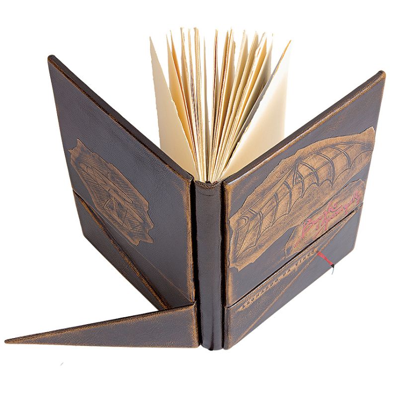 Leonardo da Vinci Bajki i pomysły , oprawa skórzana, Wydawnictwo Artystyczne Kurtiak i Ley