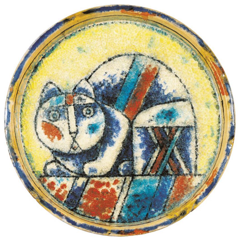 Majolika z Włoch. Majolika