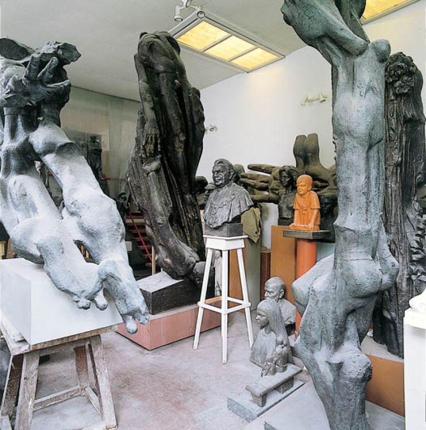 Dzieła Mariana Koniecznego zadziwiają rozmachem.