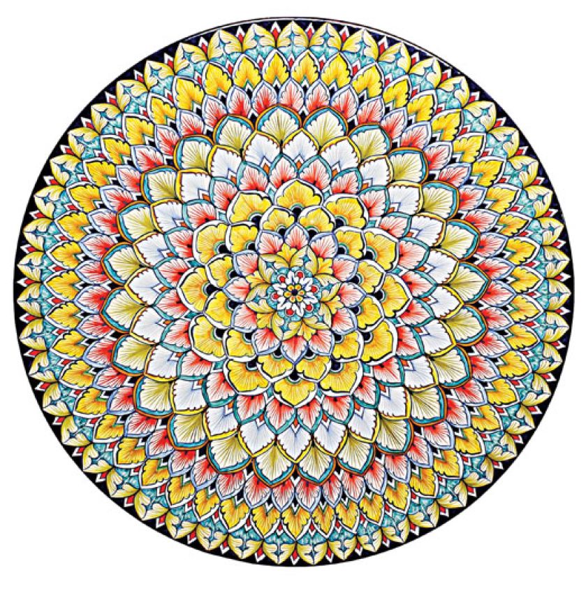 Obiadowy, italian-ceramics-art.com. Majolika