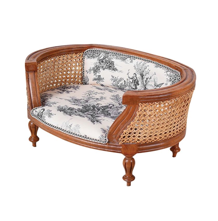 Toile de Jouy meble scenki rodzajowe