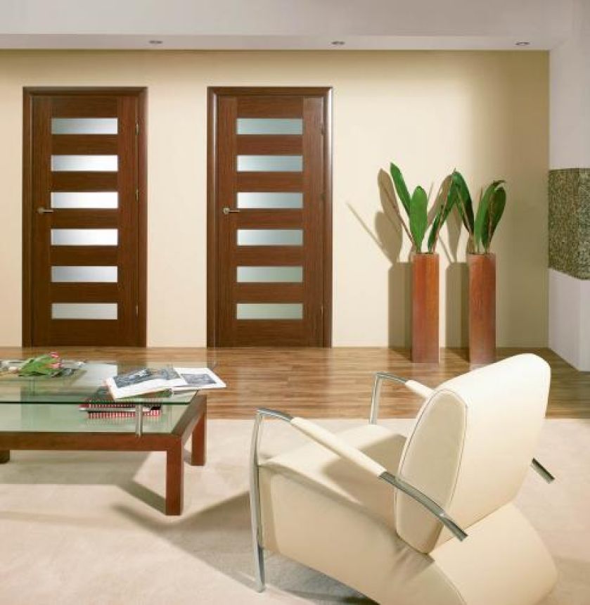 Drzwi Natura Koncept w okleinie naturalnej Select. Kolor wenge. Cena za skrzydło - 1328 zł (bez montażu). PORTA