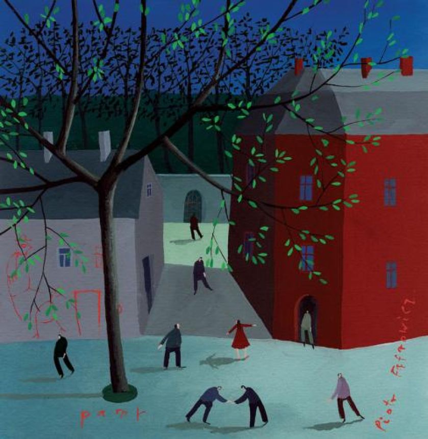 Obraz- Piotr Fąfrowicz. W Tutkowie