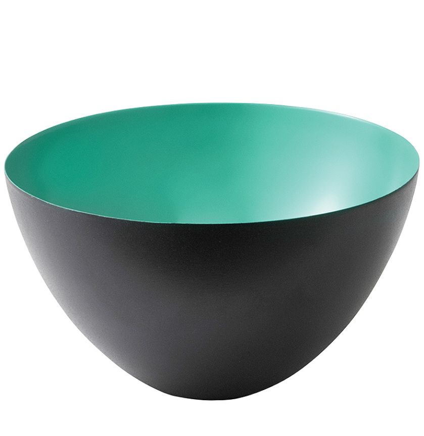 Stalowa miska pokryta emalią, kolekcja Herberta Krenchela, marka Normann Copenhagen, średnica 12 cm, 119 zł, FABRYKA FORM