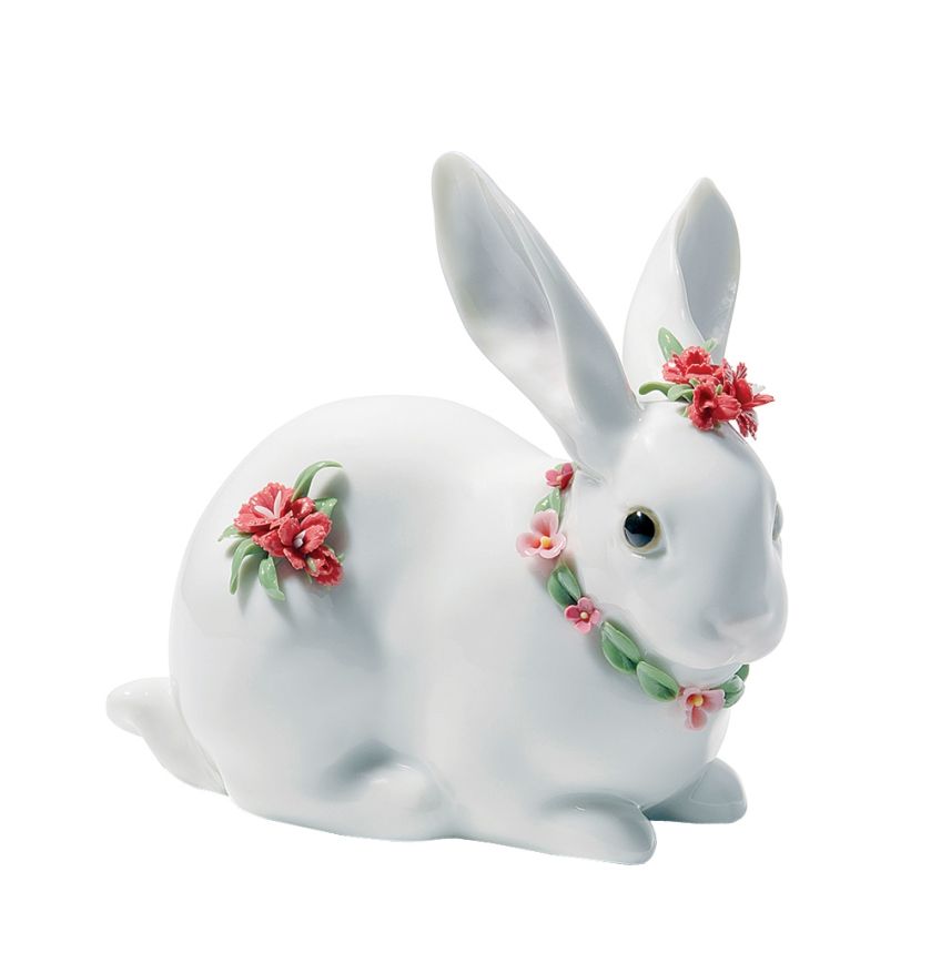 zajączek wielkanocny z porcelany