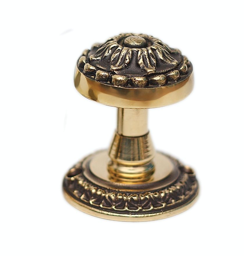 klamka mosiężna obrotowa