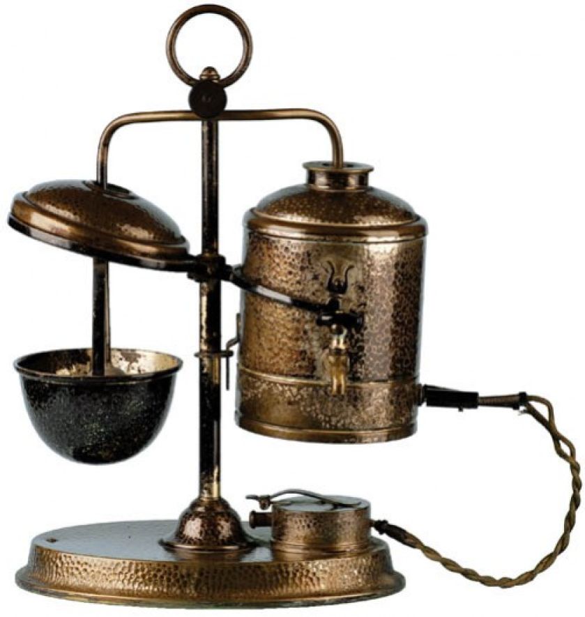 Elektryczny zaparzacz balansujący, Niemcy, lata 20. XX w., fot. ZE SKLEPU ?POŻEGNANIE?Z?AFRYKĄ?