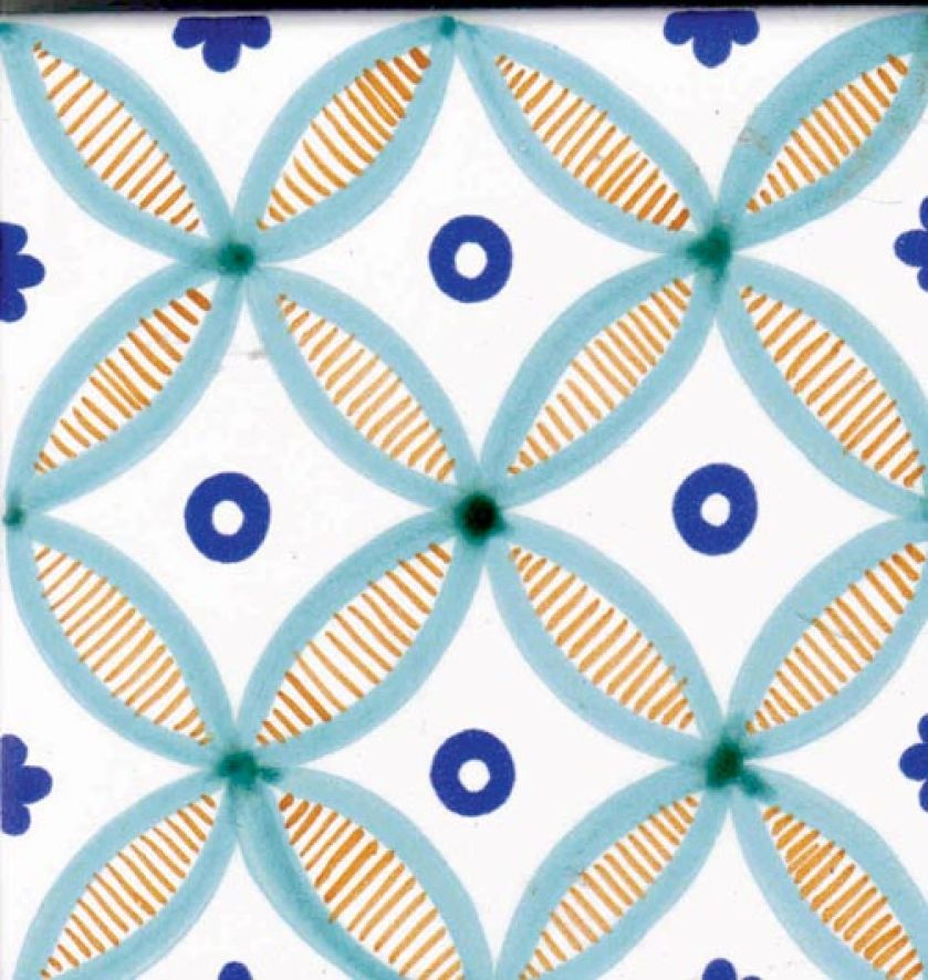 Nilo (13 x 13 cm) z kolekcji La Piastrella. Cena - 275 euro/m2. LA RIGGIOLA