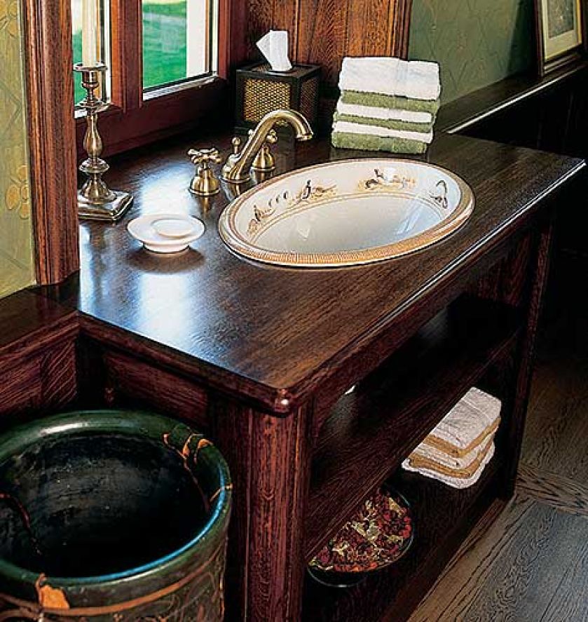 Łazienka w stylu retro