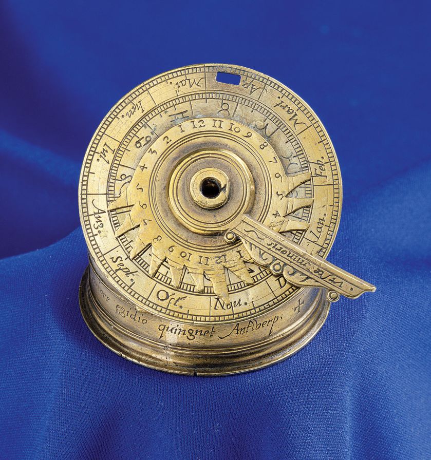 Mosiężny kompas słoneczny, Coignet, ok. 1560 r.