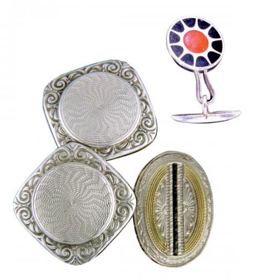 Współczesna spinka, fot. FORUM Z białego złota, art déco, ok. 1925 r., Wytwórnia WAB, WWW.JEWELRYEXPERT.COM