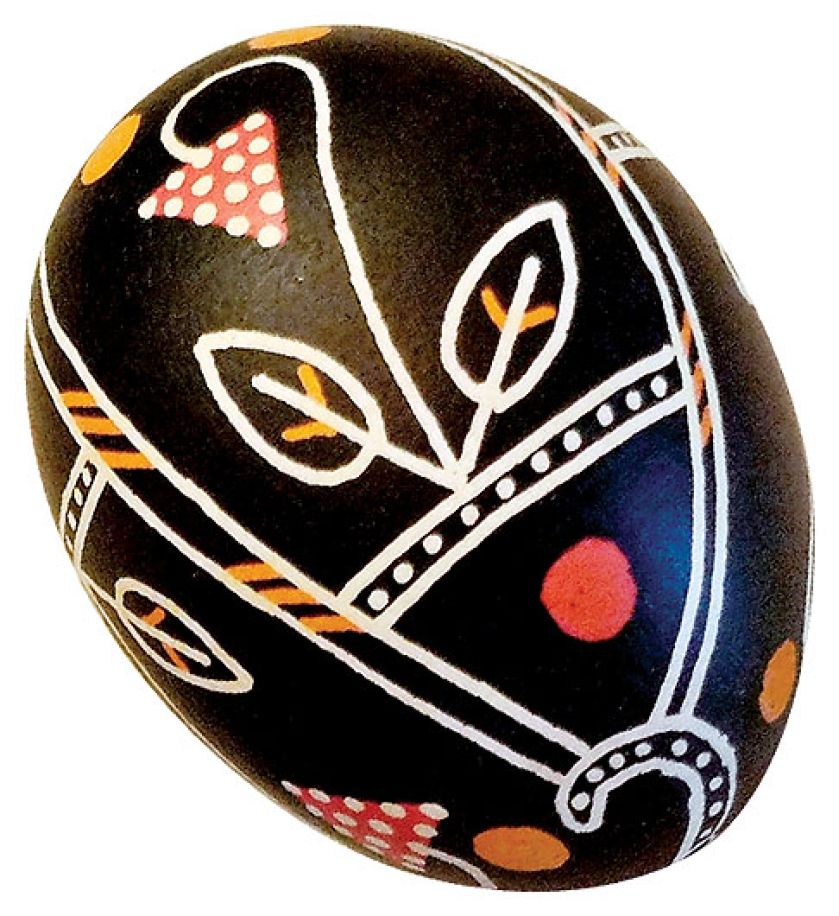 Technika batikowa, fot. Muzeum rolnictwa w Ciechanowcu.