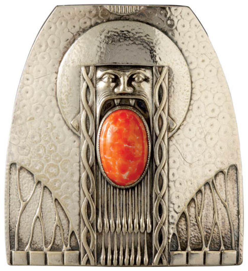 Klamra od paska, Niemcy, 1902?1905 r., Hessian State Museum in Darmstadt, Leopold Museum, Wiedeń