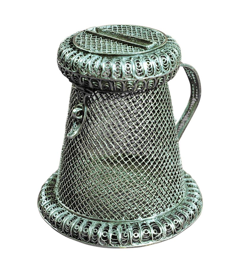 Srebrna, warsztat A. Postnikowa, XIX w., Rosja