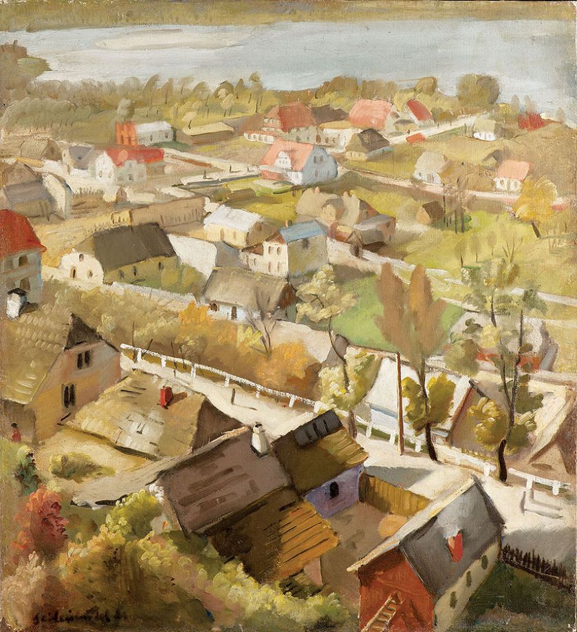 Efraim i Menasze Seidenbeutlowie Zaułek w Kazimierzu nad Wisłą