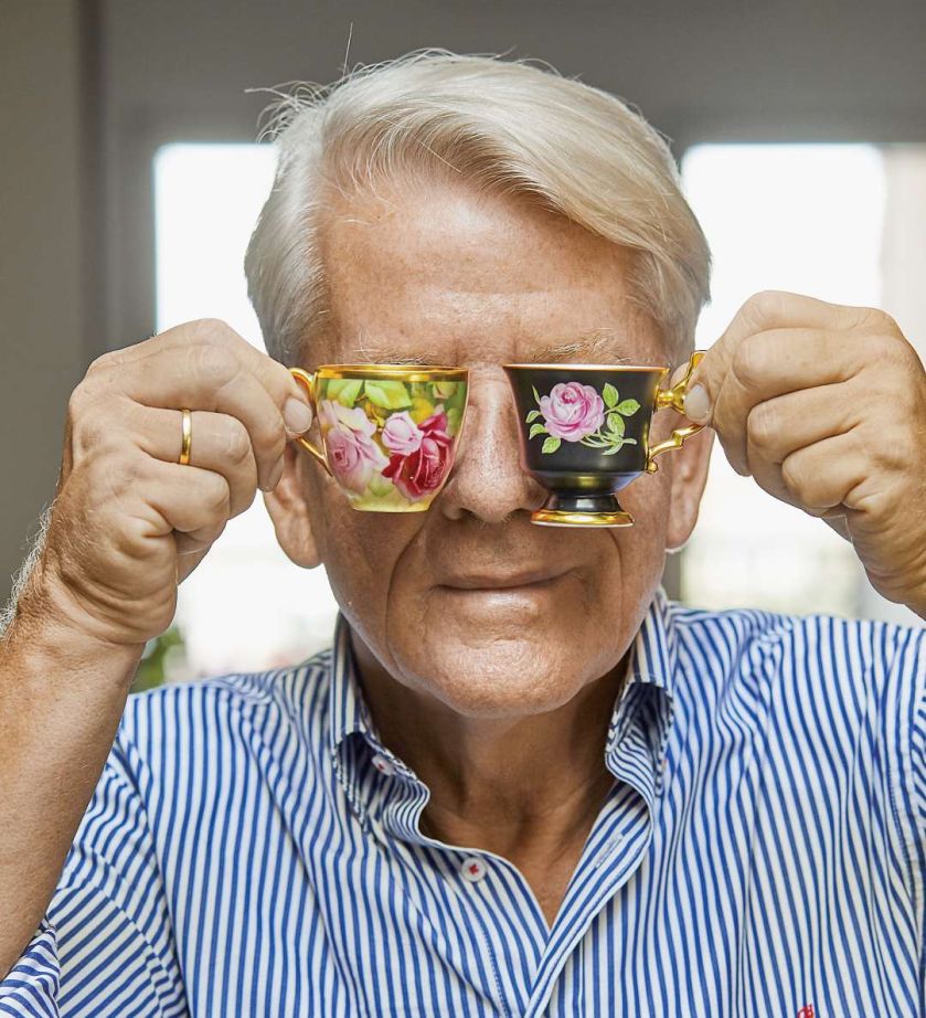 Andrzej Kareński-Tschurl – kolekcjoner porcelanowych filiżanek