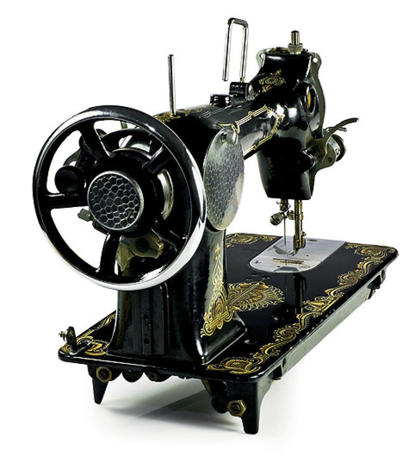 Historia wynalezienia maszyny do szycia z seksem w tle.