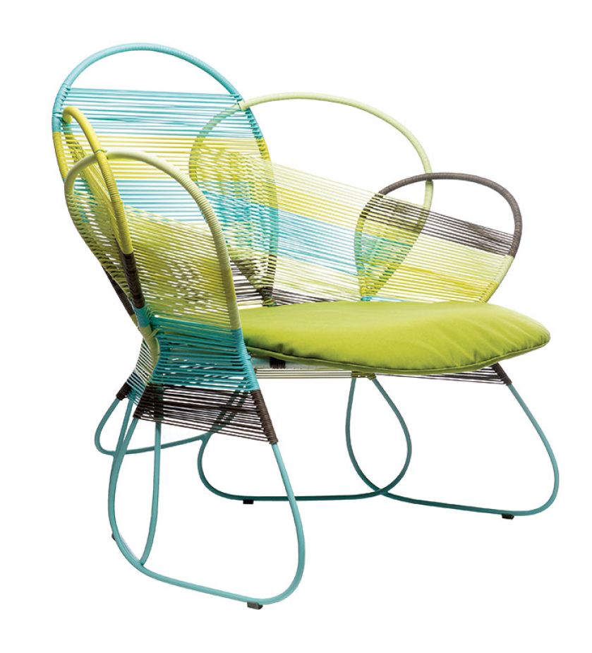 Meble marki Kenneth, zainspirowane rozkwitającymi kwiatami, z kolekcji Trame, SQUARE SPACE