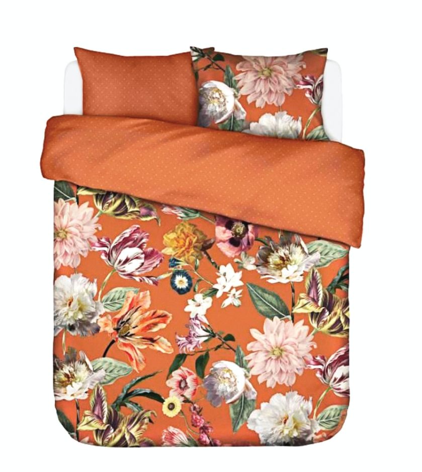 kolorowa pościel w kwiaty