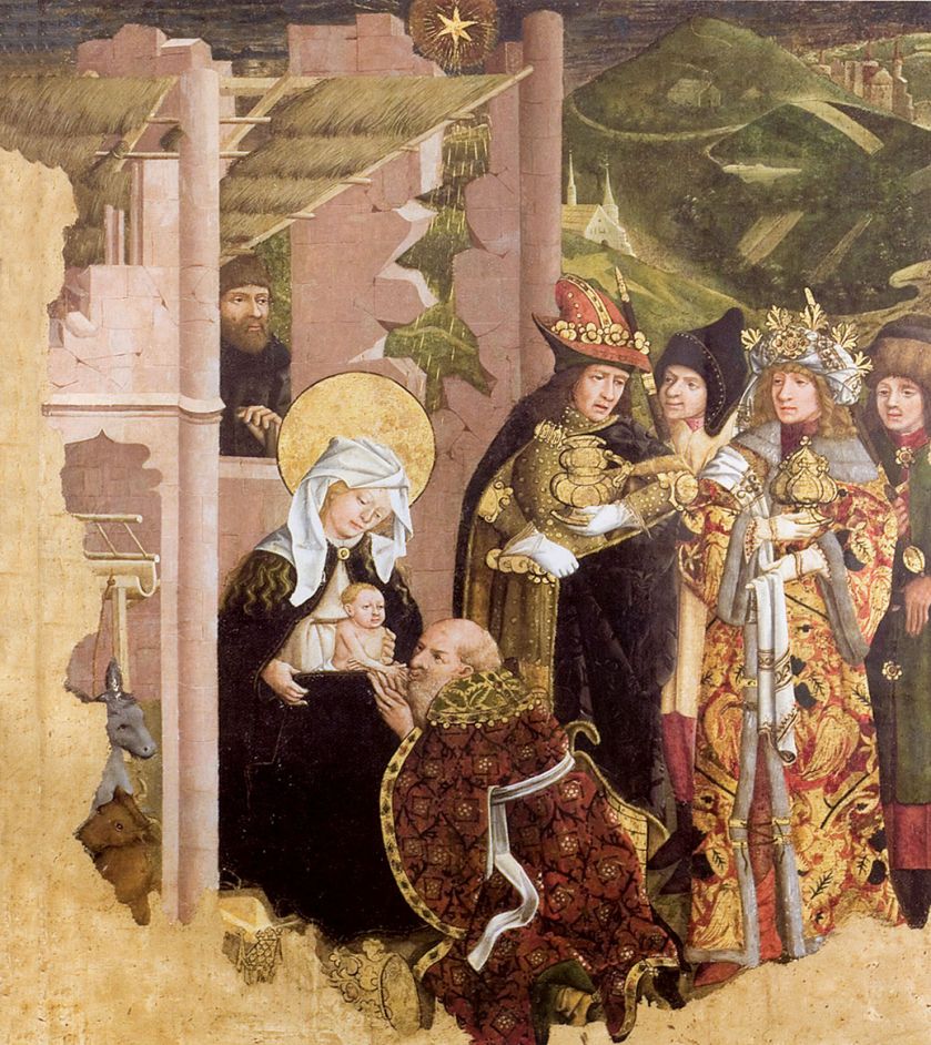 Mikołaj Haberschrack Pokłon trzech króli , ok. 1468 r.