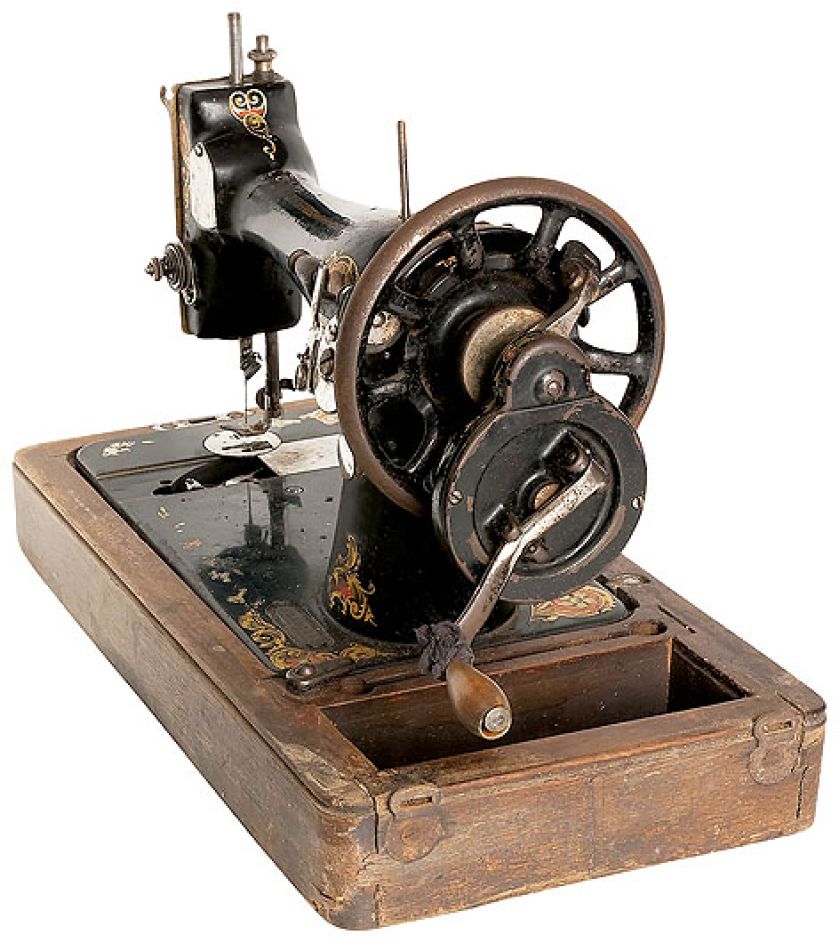 Historia wynalezienia maszyny do szycia z seksem w tle.