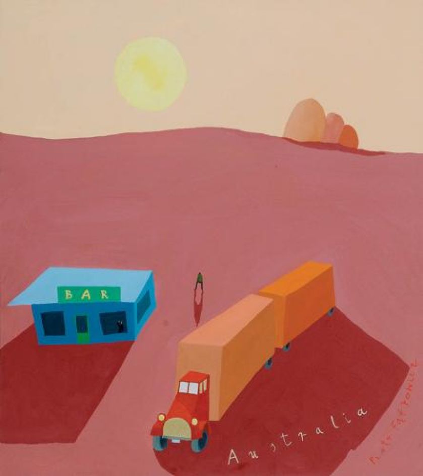 Obraz- Piotr Fąfrowicz. W Tutkowie