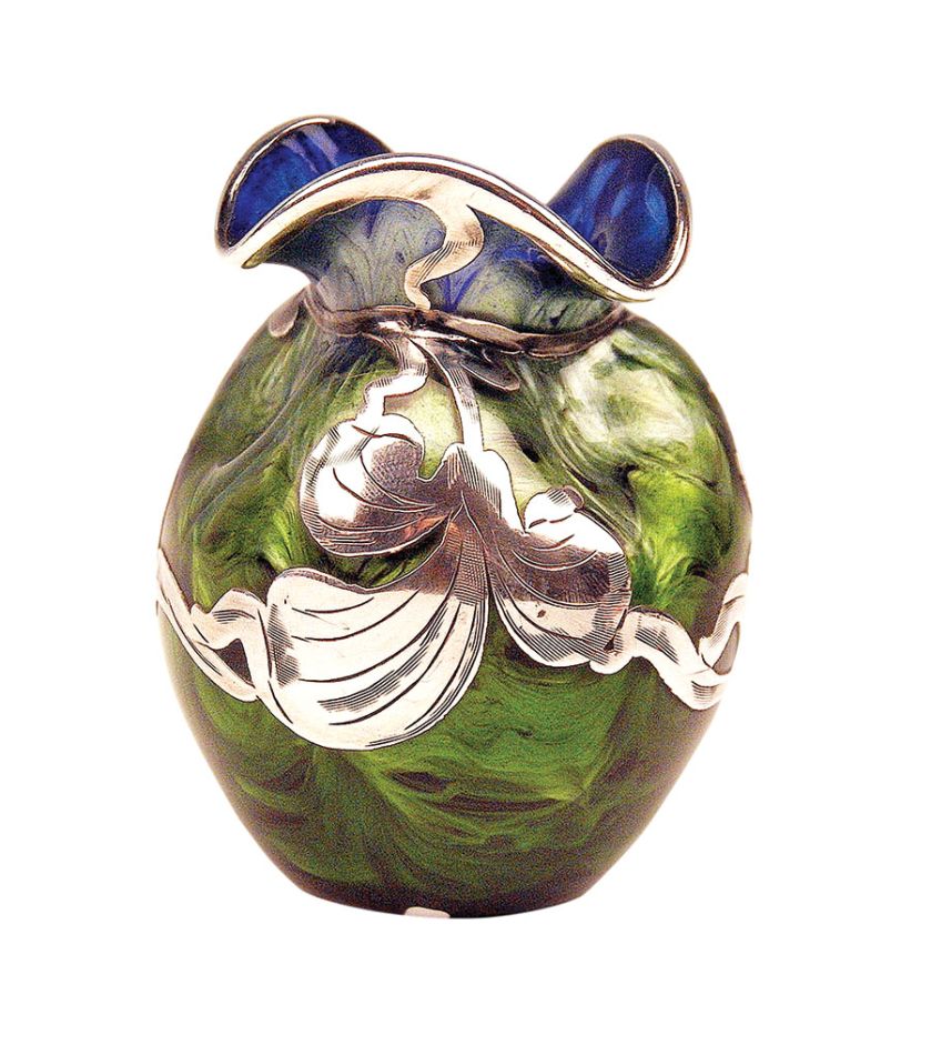 Wazon ze szkła opalizowanego, Loetz, ok. 1905 r.