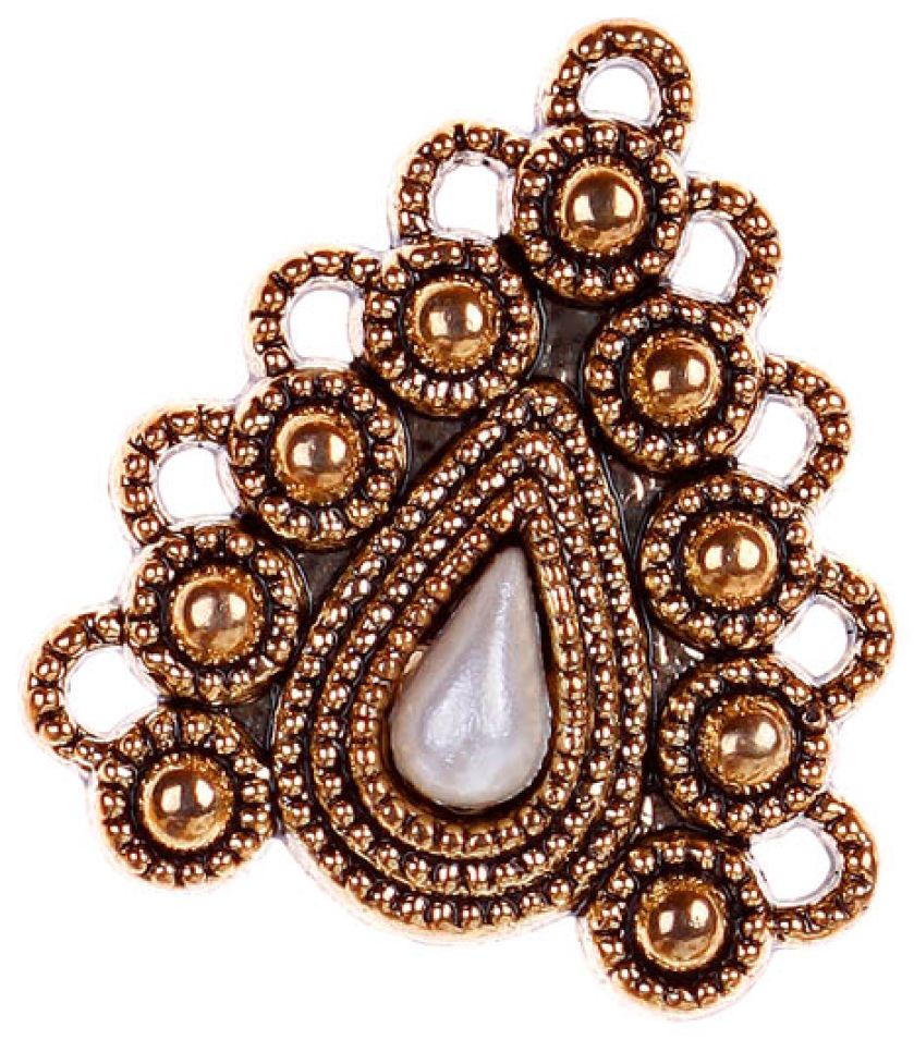 Guzik jak ozdobna broszka, fot. Shutterstock.com