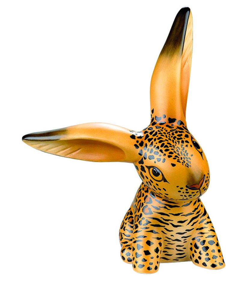 Zając - Leopard Bunny de luxe. Zajączki wielkanocne: dekoracje na świąteczny stół
