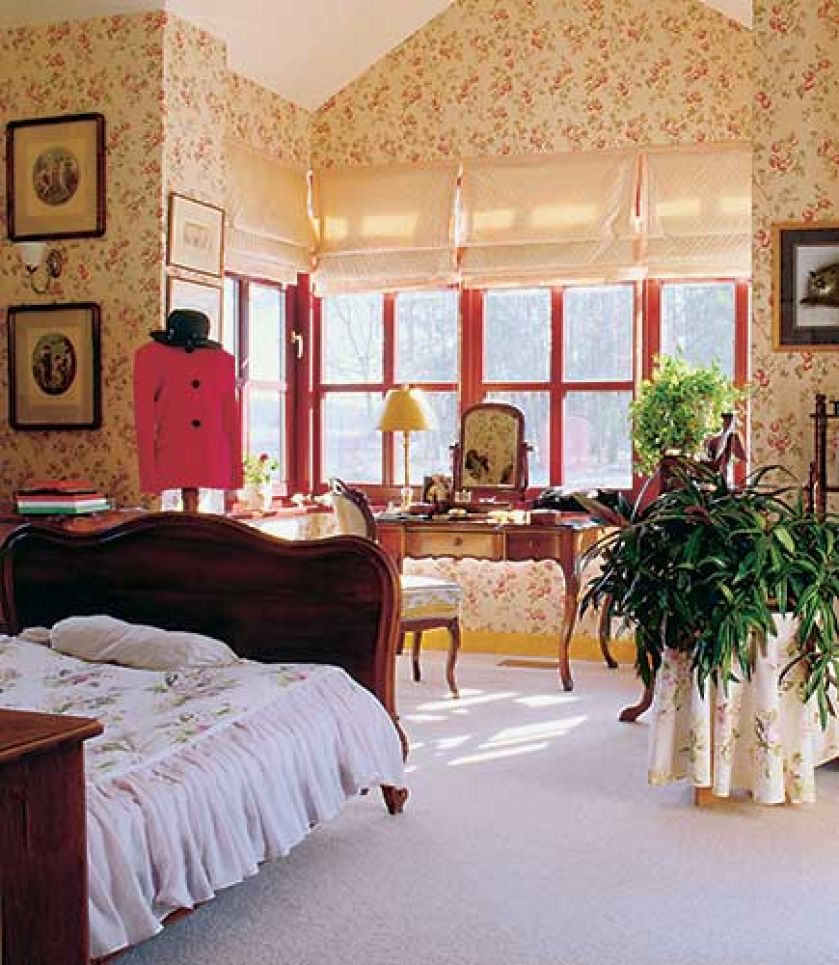 Sypialnia w stylu angielskim