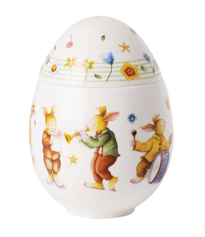 W kwiatach: porcelanowa pisanka. Fot. Villeroy Boch