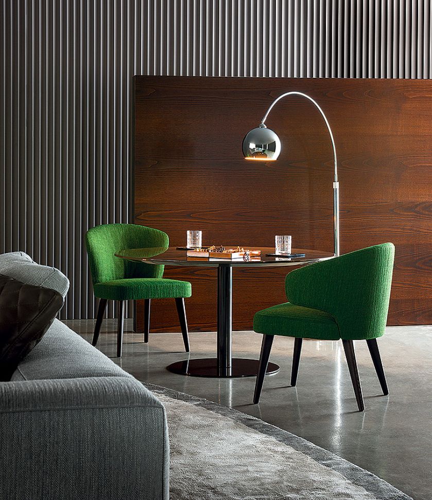Wariacja na temat fotela – Aston, MINOTTI