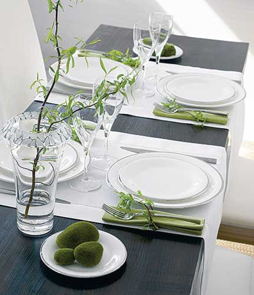 Modne zastawy i obrusy