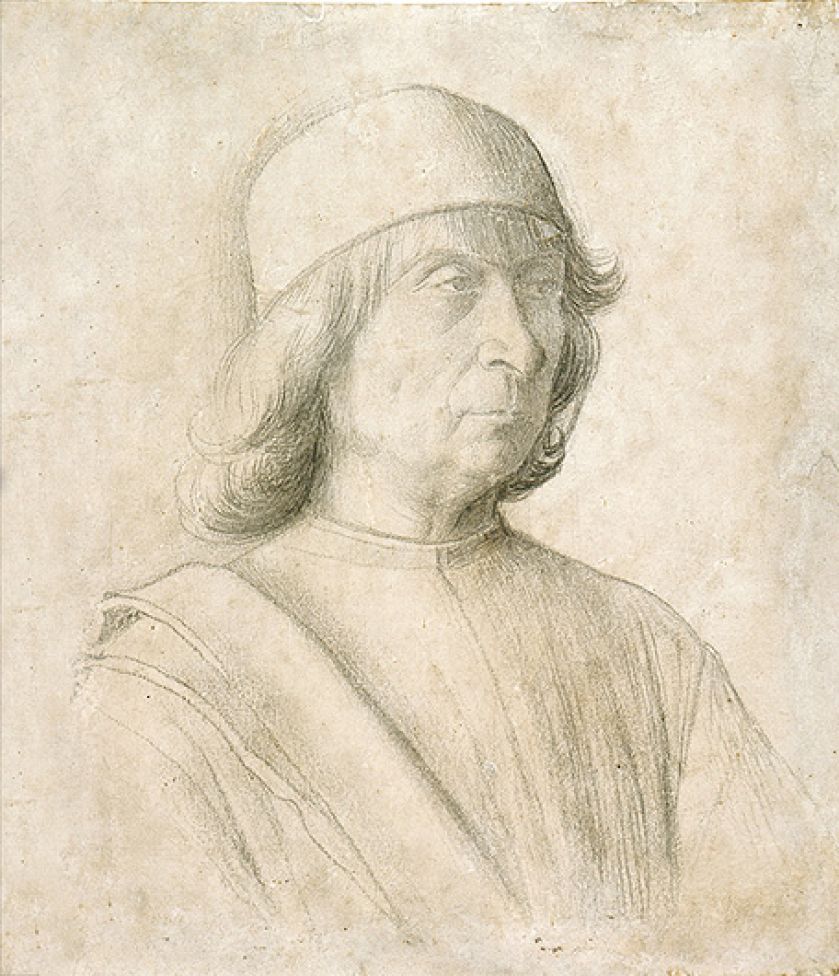 Autoportret Gentile Belliniego, 1496 r.