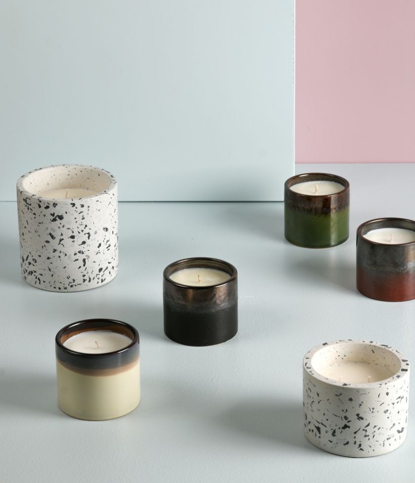 piękne świece i zapachy do wnętrz