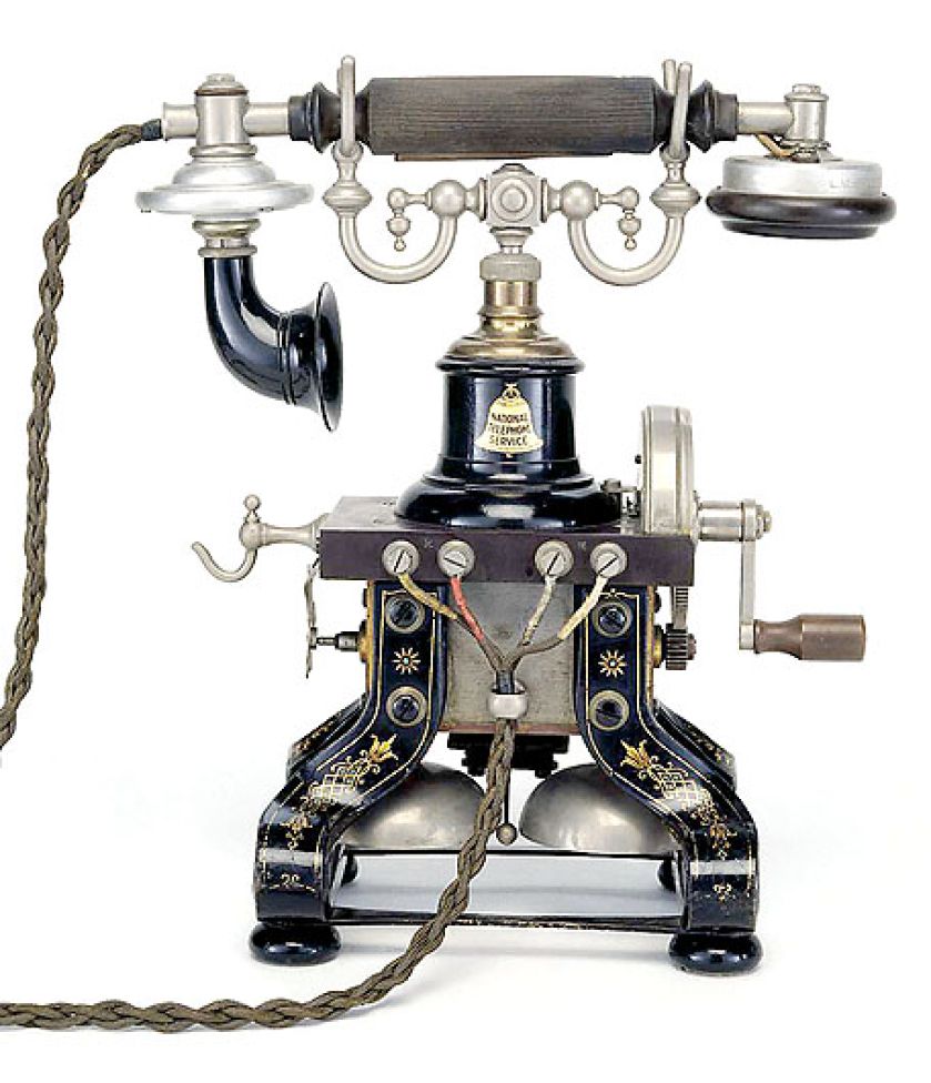 Telefon firmy Ericsson z 1890 r., Science Museum/Forum