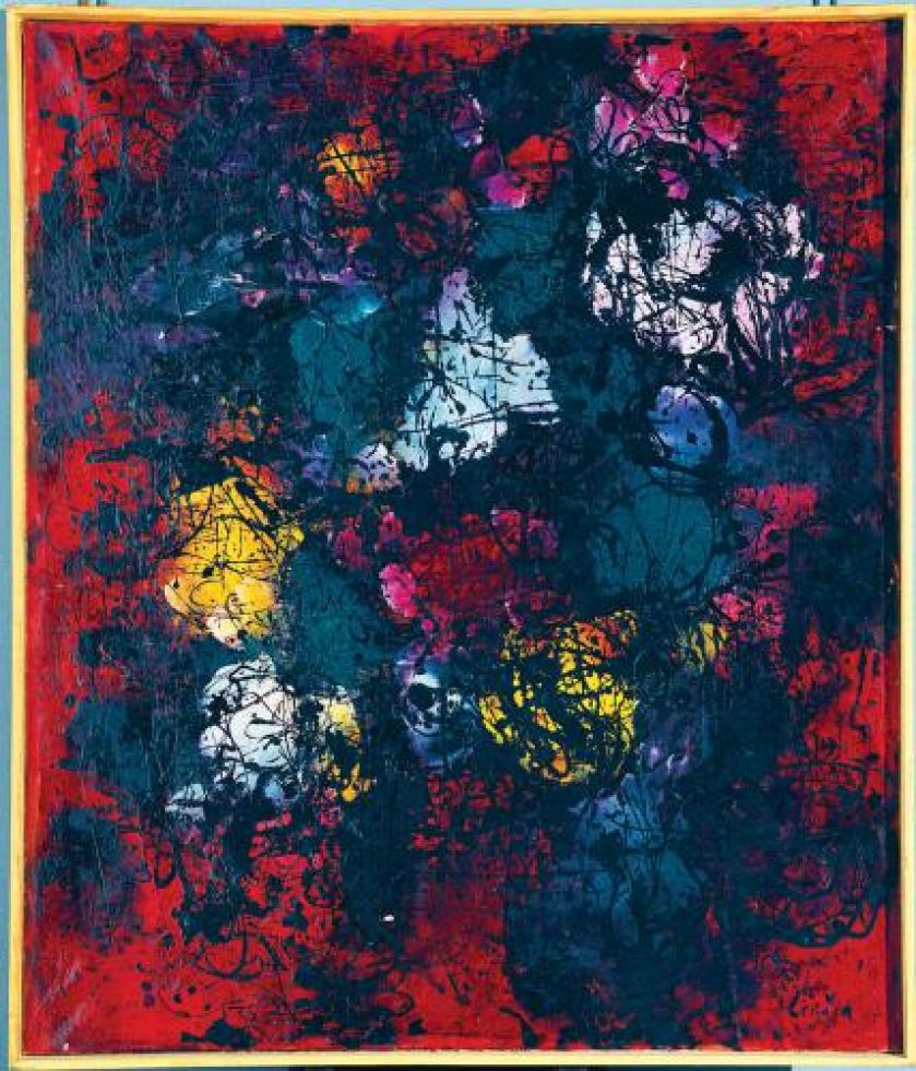 Alfred Lenica- Warownia , 1957 r., Muzeum Narodowe we Wrocławiu, fot. Edmund Witecki