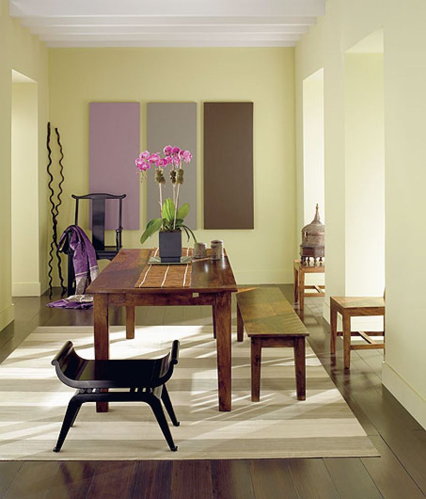 Mieszkanie pomalowane farbami Benjamina Moore