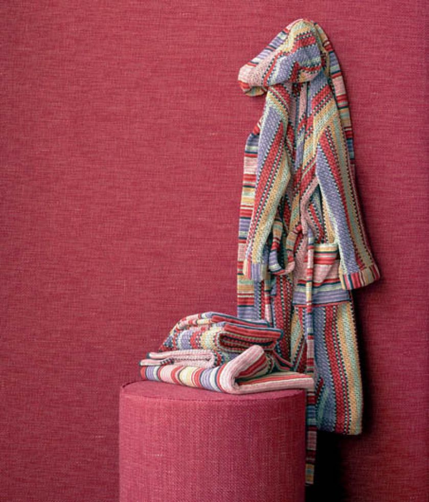 W pasy - bawełniany szlafrok i ręczniki. Missoni