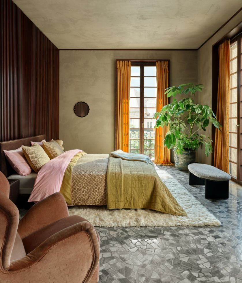 modna sypialnia jesień 2023