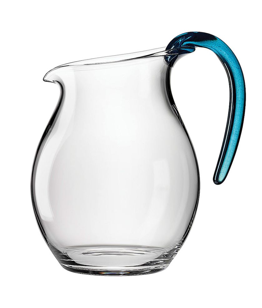 Dzbanek z uchem nalepionym od środka. Jest bardzo ergonomiczny.