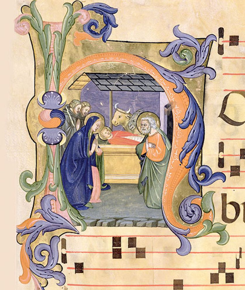 Manuskrypt wykonany przez Don Simone Camaldolese, Santa Maria del Carmine, Florencja, XIV-XV w.