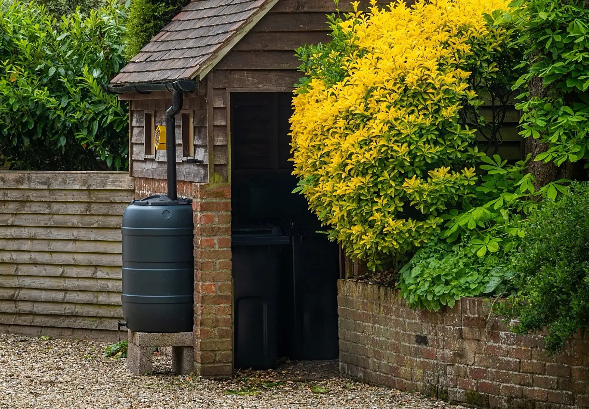 dekoracyjne zbiorniki na deszczówkę