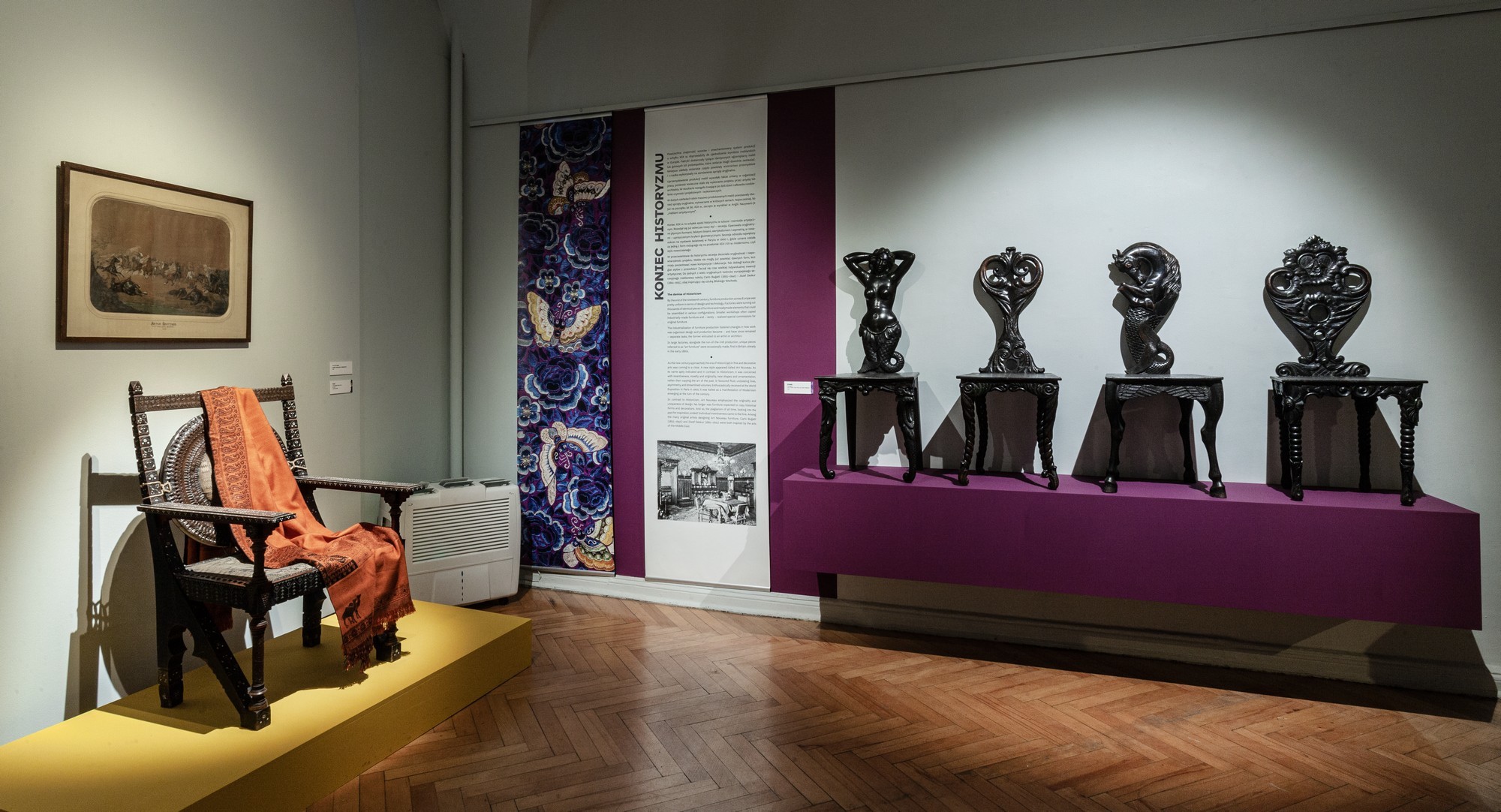 historyzm w meblarstwie wystawa w Muzeum Narodowym we Wrocławiu