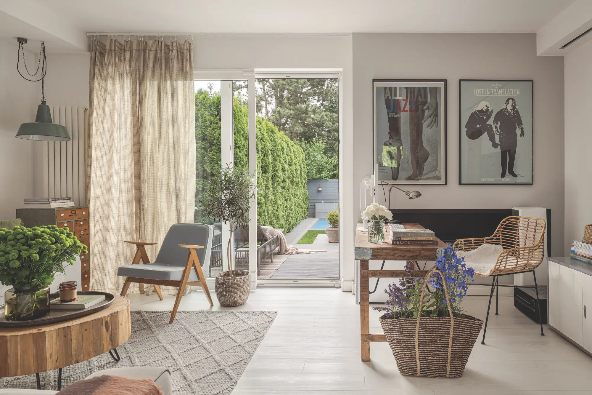 połączenie starego z nowym w domu architektki wnętrz Mai Różańskiej