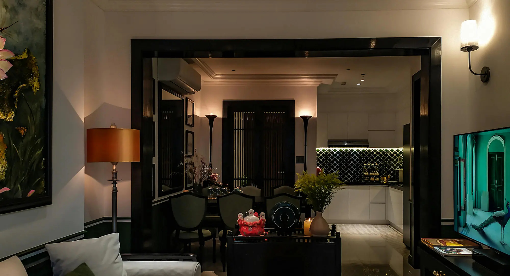 światło które dopełnia wnętrze