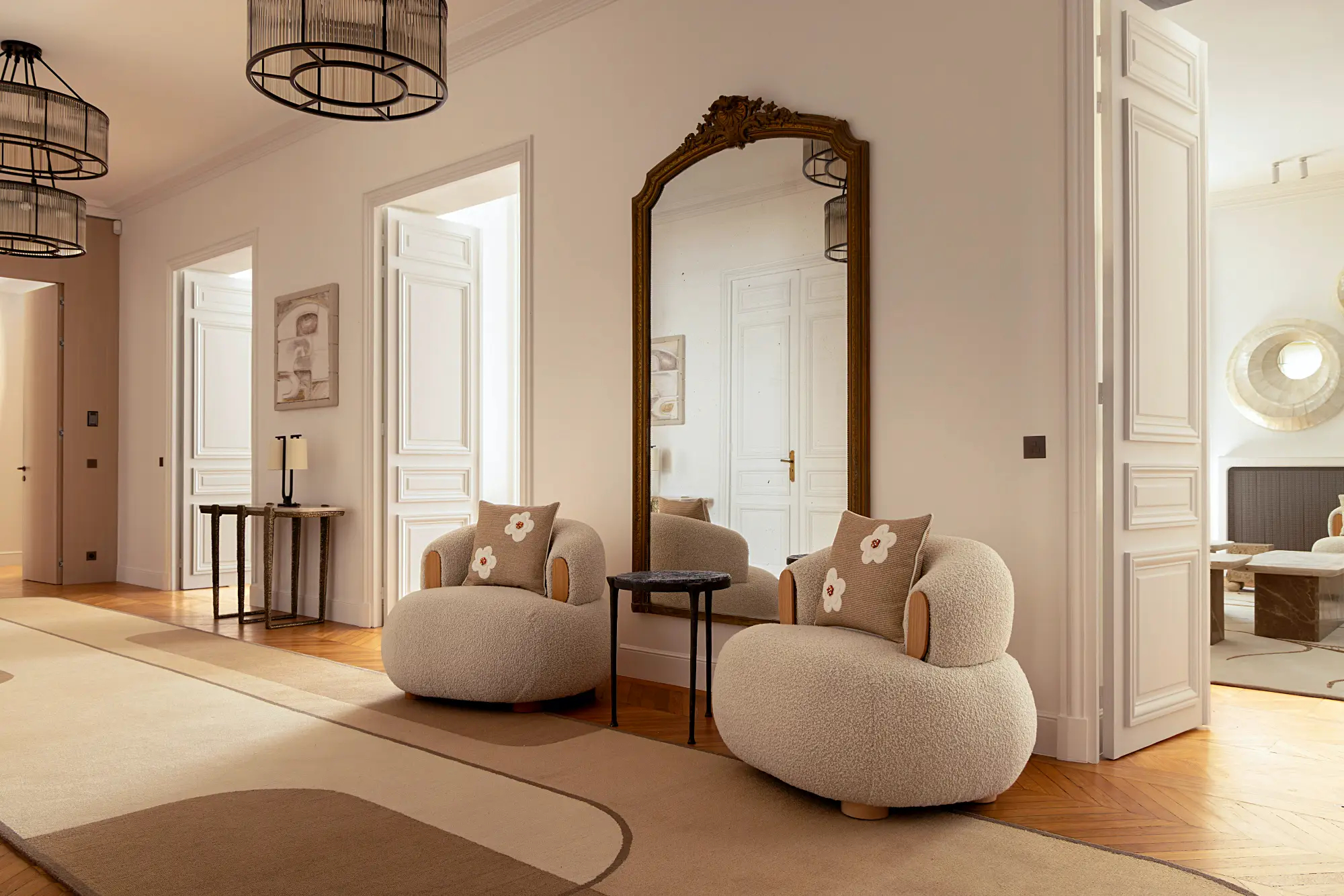 apartament w Paryżu projektu Stéphanie Coutas