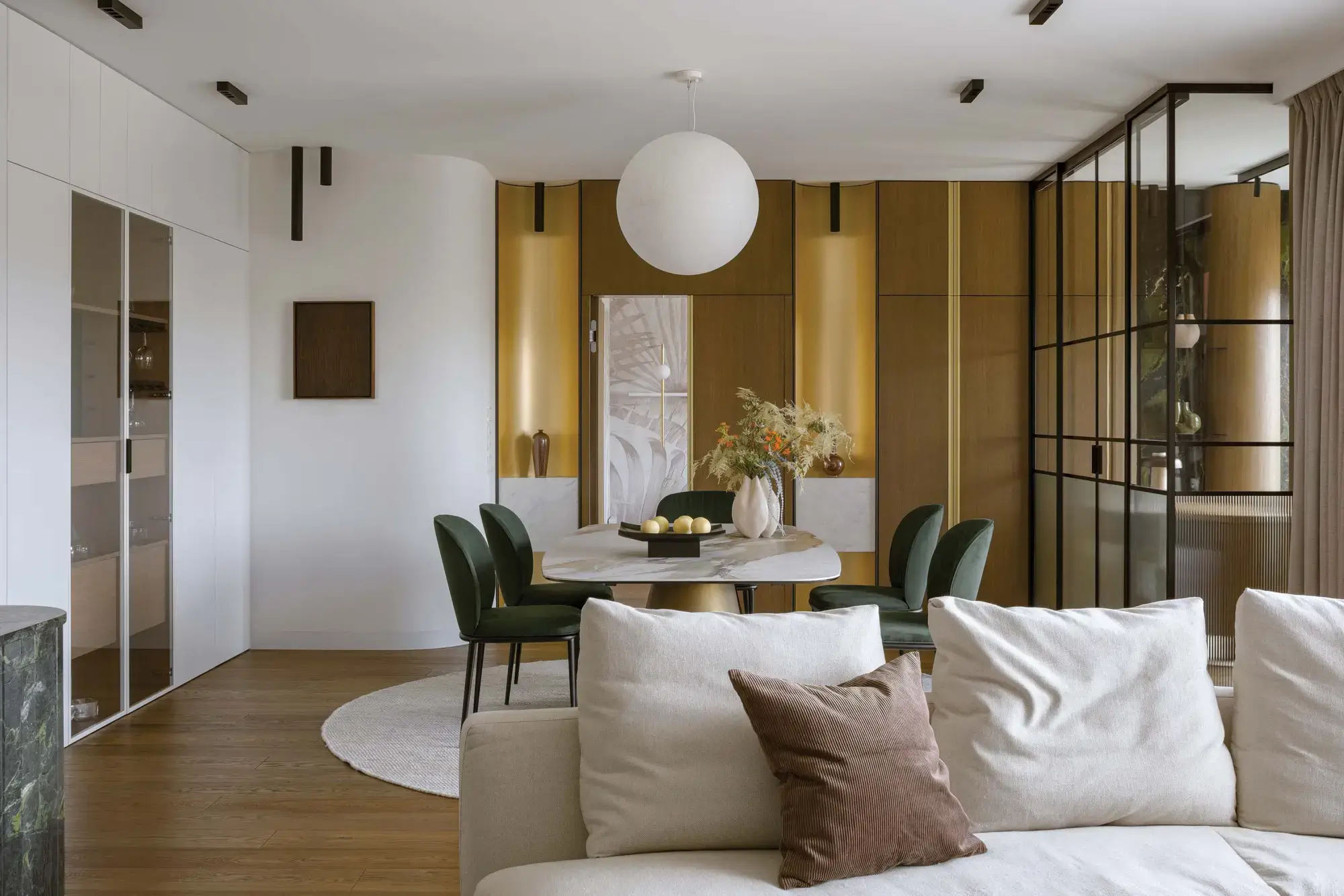 quiet luxury w apartamencie na Ursynowie