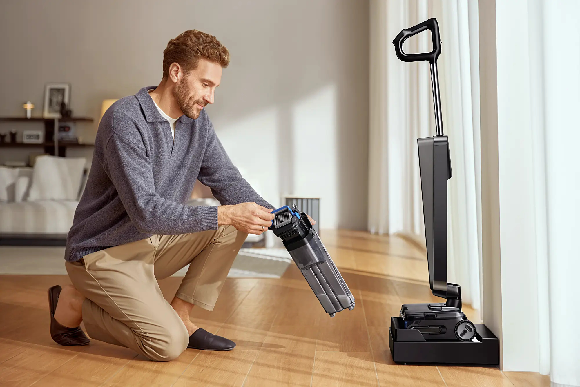 Tineco Floor One S9 Scientist Complete – odkurzacz myjący 2w1 o futurystycznym designie