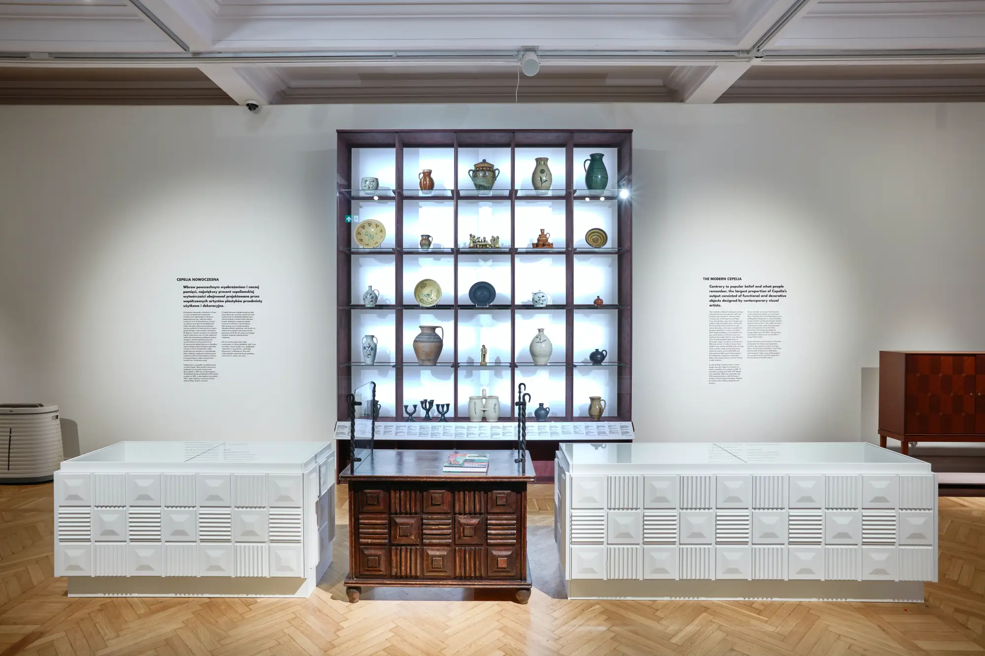 Widok wystawy „Obywatelka Cepelia” w Muzeum Narodowym w Krakowie